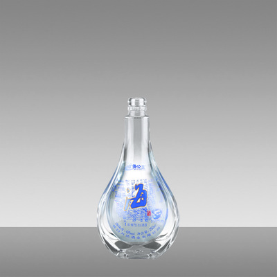 酒瓶設(shè)計 500ml高白料噴涂酒瓶 玻璃酒瓶 健康無鉛高白料酒瓶